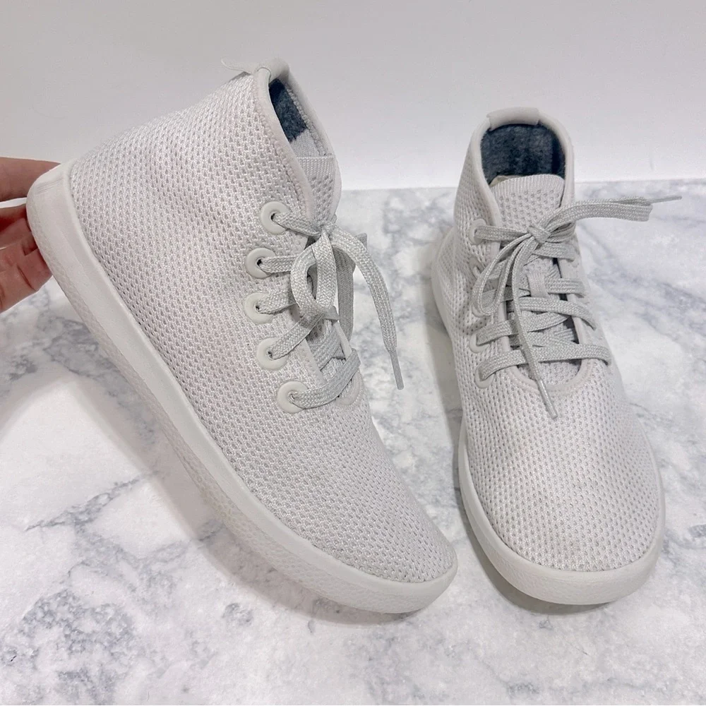Allbirds white high top Tree Topper sneakers women’s size 8